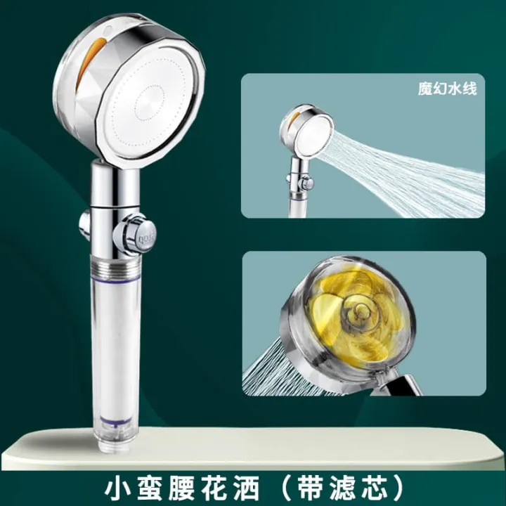Waist tower turbocharged shower nozzle pressurized propeller turbofan