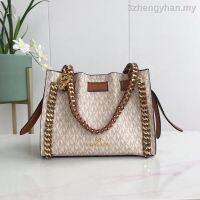 [COD] กระเป๋าสะพายหนัง Michael Kors,MK New Ladies Large Chain Crossbody Bag