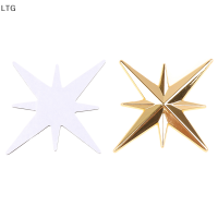 LTG 1pcs 3D โลหะตกแต่งรถโลหะคู่มือ Star adhesive Car Badge Emblem Sticker