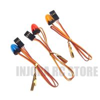 4ชิ้นโคมไฟ LED Strobing-การระเบิด/กระพริบ/หมุนไฟ4.8-6V สำหรับ1:14 Tamiya รถแทรกเตอร์ RC รถขุดวิศวกรรมรถบรรทุกรถ