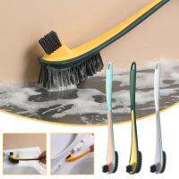 Bathroom Oilet Brush Double-sided Brush Long Handle Bowl Cleaner Soft Fur Scrubber Shower Toilet N6I7