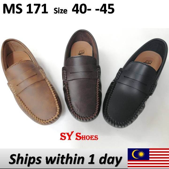 sy-shoes-ms-171-รองเท้าหนัง-pu-ลําลอง-กันลื่น-สําหรับผู้ชาย-และผู้ใหญ่