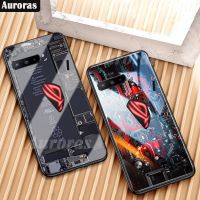 Auroras เคสสำหรับ ASUS Rog Phone 3,ปลอกสำหรับ Asus กระจกเทมเปอร์ลายนักสำรวจ Asus Rog 5 2 5S Pro เคสแข็งกันแรงกระแทกสุดยอด