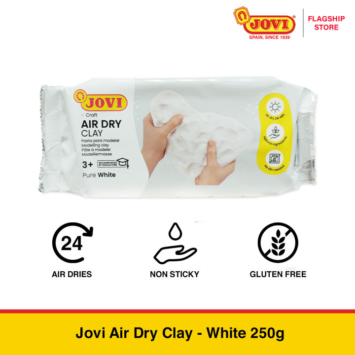 250g white air dry clay