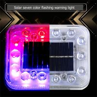 SAROK Indicator Lights Solar LED Prevention Vehicle Rear End Collision Flashing Strobe Night Safety Warning Lighting