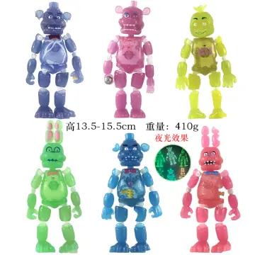 FNAF Security Breach Action Figures Movable, Anime Figure PVC Model Toys Boy  Dolls Model 