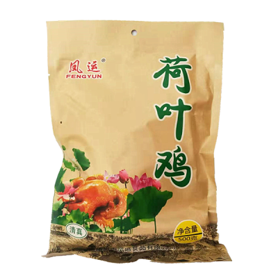 [XBYDZSW]清真特产正宗德州扒鸡 Halal specialty Authentic Dezhou braised Chicken stew casual instant meal 500g