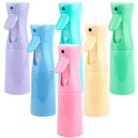 【YP】 200/300ML Hairdressing Spray Bottle Stylist Hair Refillable Bottles Plastic Sprayer Continuous Pressure