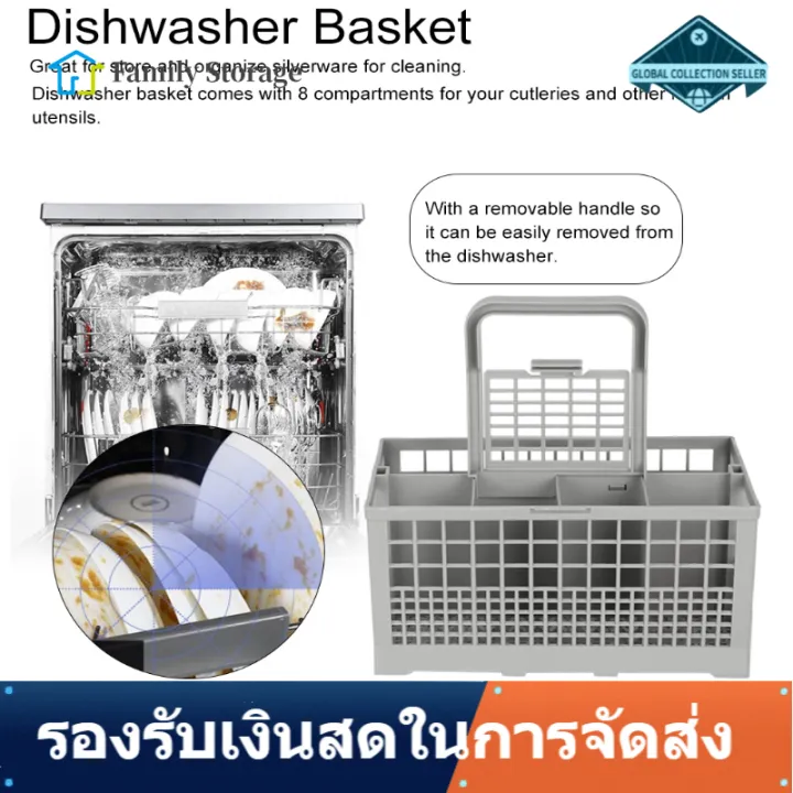 【ราคาพิเศษ】Universal Cutlery Basket Replacement Box for Multipurpose
