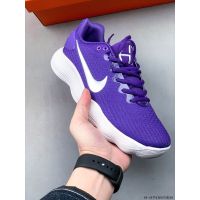 RT 2023 HOT Original✅ NK* HyperiDuk- 2017 Flykit- MenS Lightweight Breathable Basketball Shoes Shock-Resistant Soles Professional Outdoor Sports Shoes Purple （Free Shipping）