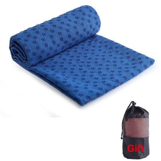 183 61cm yoga blankets non slip yoga towel plum point yoga mat sport cover