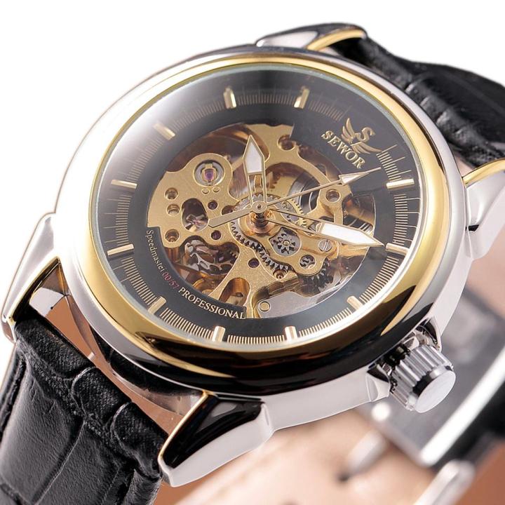 new-sewor-retro-classic-design-simple-dial-transparent-case-skeleton-mechanical-watch-mens-watches-top-brand-luxury-clcok