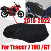 สำหรับ Yamaha Tracer 7 GT 7GT 700 GT 700 GT อุปกรณ์เสริมรถจักรยานยนต์ปลอกหมอนที่นั่งตาข่ายระบายอากาศที่คลุมเบาะแผ่นหุ้มกันรอย