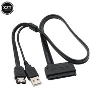 50cm Hard Disk Drive SATA 22Pin to eSATA Data USB Powered Cable Adapter Converter for HDD Driver Laptop Artificial Flowers  Plants