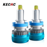 KEChc หลอดไฟไฟหน้ารถ1คู่ V11ไฟฉายคาดศีรษะ Led 100W 6000K 32000lm Ip68ไฟตัดหมอกกันน้ำอะไหล่แต่งรถยนต์