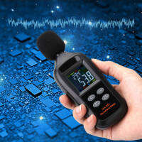 UA961 จอ LCD สีพร้อมแบ็คไลท์ Digital Sound Level Meter Noise Tester