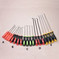 【hot】 4pcs automotive oil seal screwdriver set o-ring washer puller remover pickaxe hook toolCar kit