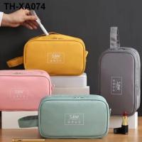 Cosmetic bag ins female 2023 new super fire portable travel man wash gargle bag large capacity to receive bag