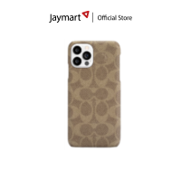 Coach Slim Wrap เคส iPhone 14 Series  Signature C Tan  (ของแท้) By Jaymart