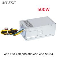 2023 PSU ตกแต่งใหม่สำหรับ HP 480 280 288 680 800 600 400แหล่งจ่ายไฟ G4 500W ต้นฉบับเครื่องสำรองไฟคอมพิวเตอร์ PA-5501-2HA PCG007