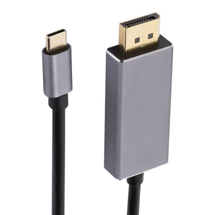 vktech-สายเคเบิลพอร์ตแสดงผล10gbps-1-8m-type-c-8k-60hz-usb-3-1เป็นอะแดปเตอร์แปลง-dp