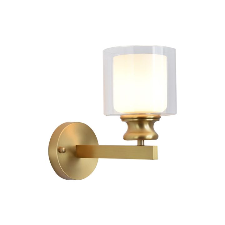 cod-american-style-all-copper-wall-modern-minimalist-bedroom-bedside-background-staircase-aisle-corridor-lamps