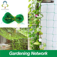 Garden Plants Climbing Net Plastic &amp; Nylon Net Morning Glory Flower Vine Netting Support Net Grow Net Holder Garden Netting ZXH