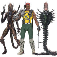 NECA Series 13 Aliens Scorpion Snake Alien Sgt Apone Kenner Action Figure ตุ๊กตาของเล่นตุ๊กตาสำหรับของขวัญ