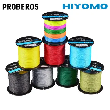 PROBEROS Smooth Casting Fishing Line 500m 4 Stands Strong Braided Pe Line  6/8/10/15/20/25/30/40/45/50/60/70/80/100LB ocean Fishing Accessories