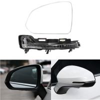 Car Rearview Mirror Reflector Turn Signal Light Heated Glass Lens For JAC Refine S4 JS4 2019 2020 2021 2022