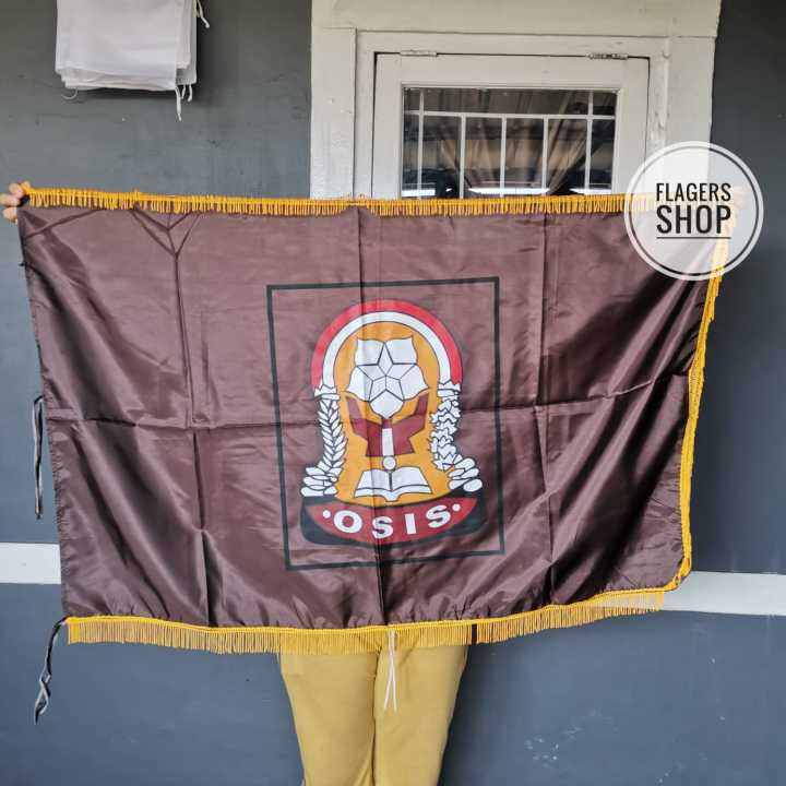 Bendera Ruangan Osis Sma 90x135 Cm Ukuran Besar Lazada Indonesia