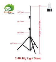 ขาตั้งไฟ2.4M ขาตั้งแอร์ หัวสกรู 1/4 ( Big Stand ) Light Stand 2.4M Air cushion screw head 1/4 ( Big Stand )