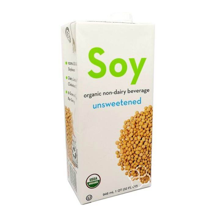 Soy Unsweetened Organic NonDairy Beverage 946mL Lazada PH