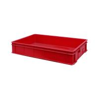 ลังเบเกอรี่ BASKET NNH 104 42.5X66X10.5 ซม. สีแดงCONFECTIONERY TRAY BASKET NNH 104 42.5X66X10.5CM RED **หมดแล้วหมดเลย**