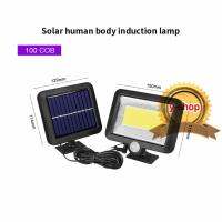 F100 100COB  Solar light Motion sensor  เซ็นเซอร์