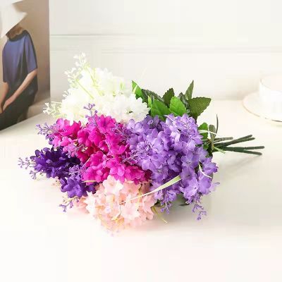 33 cm decorative bridal flower home decoration ornamental hyacinth violet flower artificial flower wedding birthday party