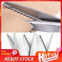 VB ส่งเร็ว กรรไกรตัดผ้า  FRJHandcraft Scalloped/Triangle Edge Pinking Shears Scissors Clipper DIY Craft Tool