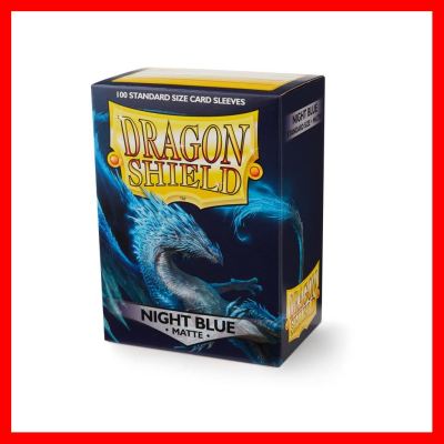 สินค้าขายดี!!! Dragon Shield Sleeve : Night Blue Matte 100 Standard #ของเล่น โมเดล ทะเล ของเล่น ของขวัญ ของสะสม รถ หุ่นยนต์ ตุ๊กตา สวนน้ำ สระน้ำ ฟิกเกอร์ Model