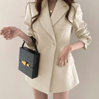 ร้อน, ร้อน★Women Fashion Long Sleeve Suit Coat 2021 Lady Korean Style Plus Size Outwear