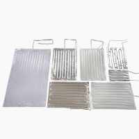 100x100 100x200 100x300 200x300 300x300mm 220V Aluminum Foil Heater For Refrigerator Air Conditioner Drain Electrical Wire Wires Leads Adapters