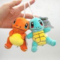 Pokemon Plush Cartoon Toys Keychain Pendant Doll Anime Figures Pikachu Charmander Psyduck Squirtle Snorlax Kids Toy Xmas Gift