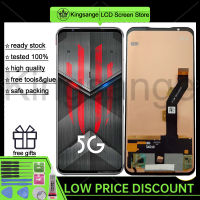 Kingsange 6.65 "Incell สำหรับ ZTE Nubia Red Magic 5G หน้าจอดิจิตอลสัมผัสหน้าจอ LCD สำหรับ Nubia RedMagic 5S NX659J จอ LCD ทดสอบแล้ว