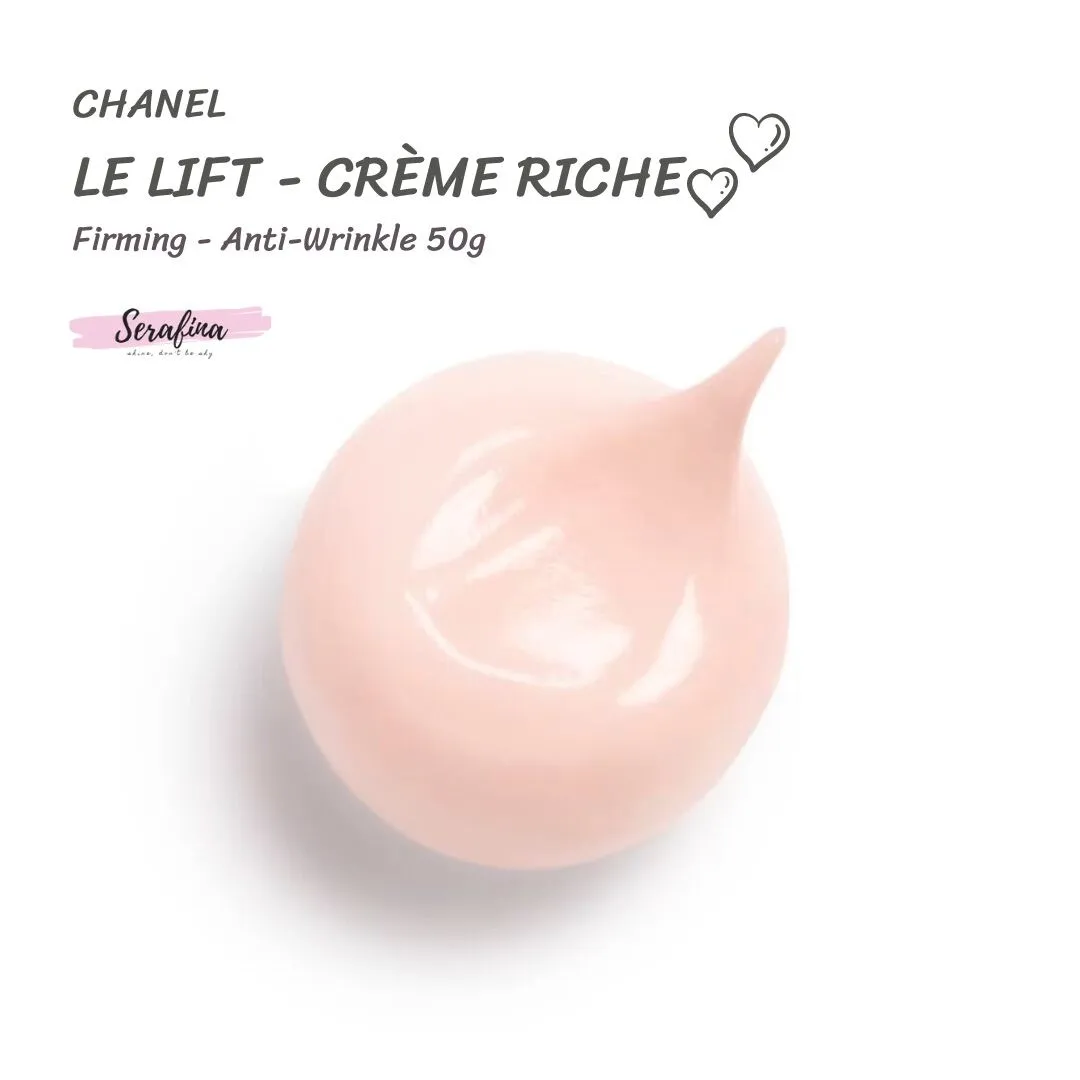 CHANEL Kem dưỡng chống lão hoá, săn chắc da Le Lift Firming Anti-wrinkle  Crème riche full box 50g 