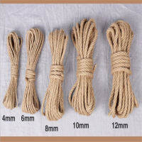 10m Natural rope handicraft home decoration Festival party supplies Bar decoration