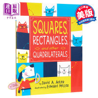 Diverse graphics squares, rectangles, and other quadrilaterals parent child picture books[Zhongshang original]