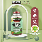 Thực phẩm chức năng dầu Cá Kirkland Wild Alaskan Fish Oil 1400mg 230 viên