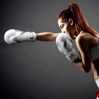 นวมต่อยมวยสำหรับผู้ชายผู้หญิง PU คาราเต้มวยไทยบ๊อกเซอร์เครื่องกีฬาถุงมือต่อยมวยไทยการต่อสู้ฟรี MMA Sa การฝึกอบรม S เด็ก