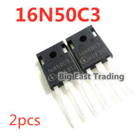 2ชิ้น16N50C3 SPW16N50C3 TO-247 500V 16A,รับประกันคุณภาพ