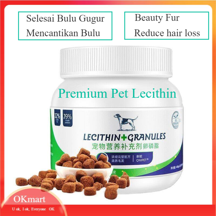 Pet Lecithin dog egg yolk beauty hair Bulu Cantik Vitamin Bulu ...