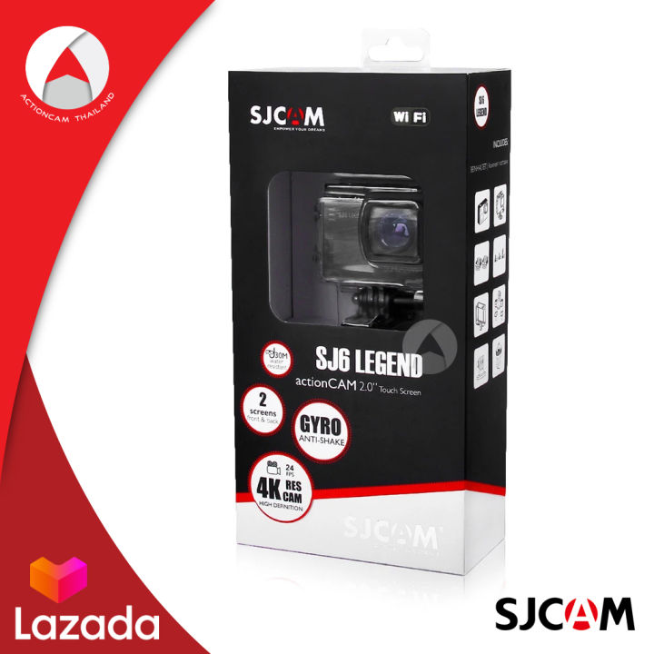 ผ่อน-0-sjcam-sj6-legend-4k-24fps-ultra-hd-16mp-ผ่อนนานสูงสุด-3-เดือน-wifi-กีฬา-dv-cam-รับประกัน-1ปี-สีเงิน-silver